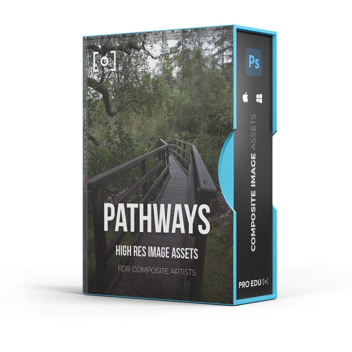 Composite Stock Asset Pack - Roads & Paths Photoshop Stock - PRO EDU PRO EDU PRO EDU
